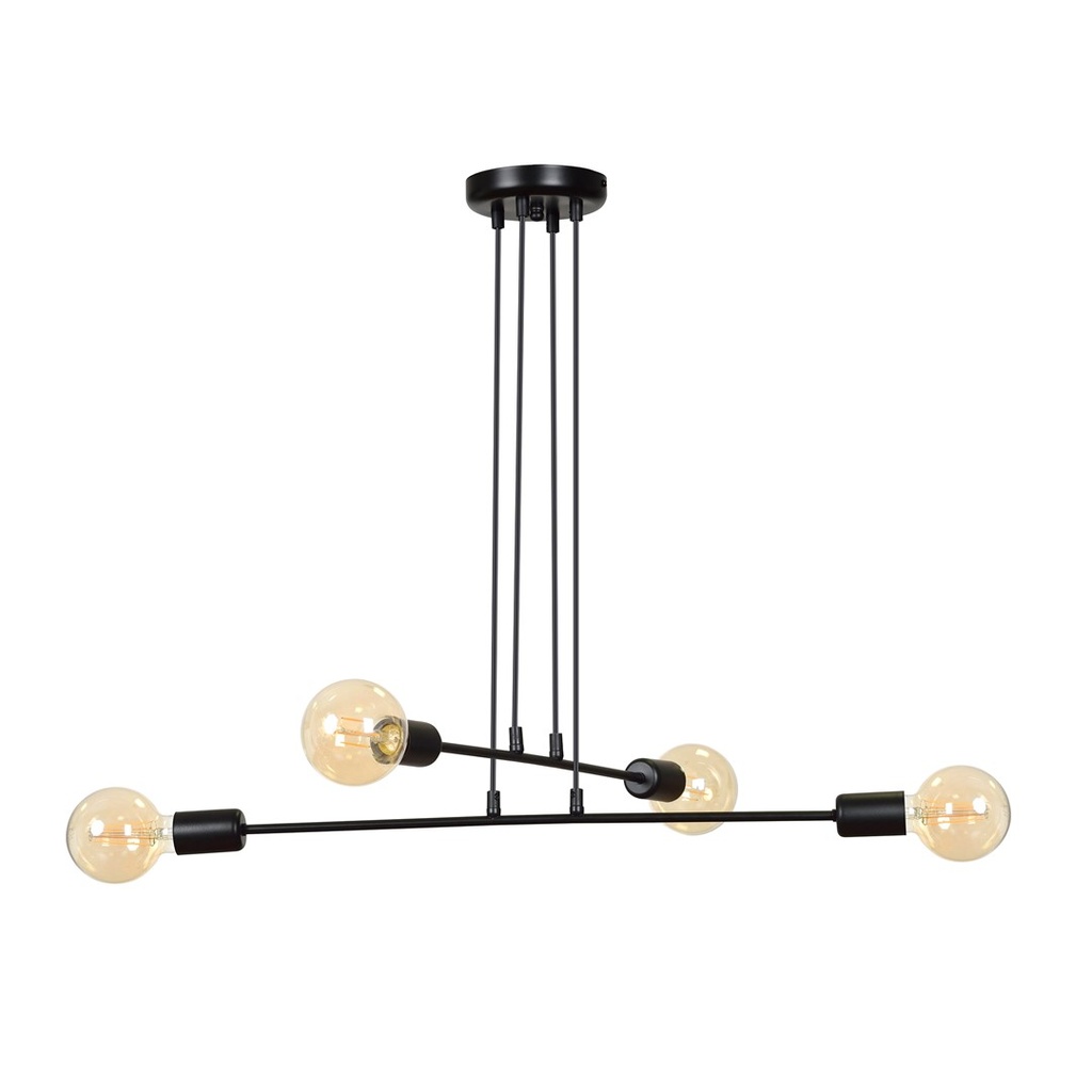 Multipo 4 Black pendant lamp