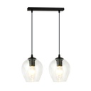 Istar 2 Bl Transparent pendant lamp