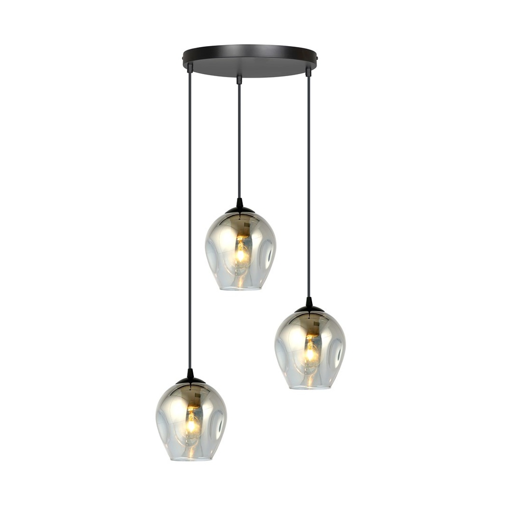 Lampada a sospensione Istar 3 Bl Premium Grafit