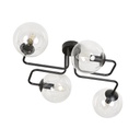 Brendi 4 Bl Transparent ceiling lamp