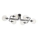 Lampada da soffitto Brendi 6A Bl Transparent