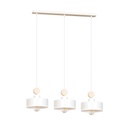 Tuniso 3 White pendant lamp