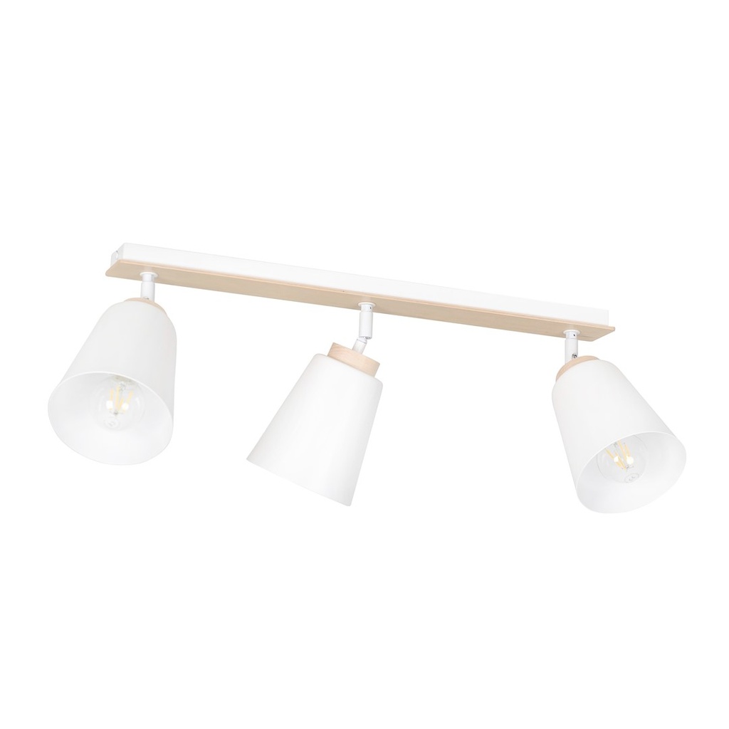 Atlas 3 White ceiling lamp