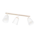 Atlas 3 White ceiling lamp