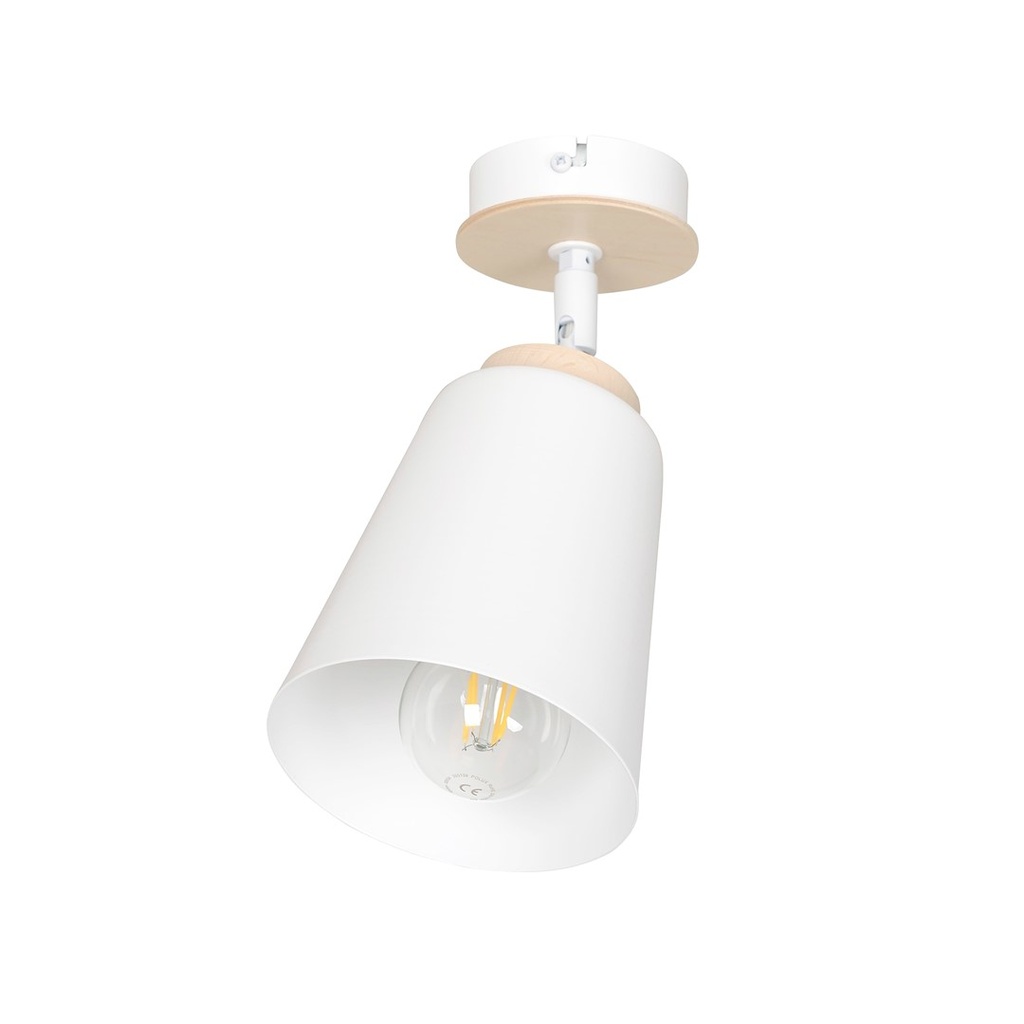 Lampada da soffitto Atlas 1 White