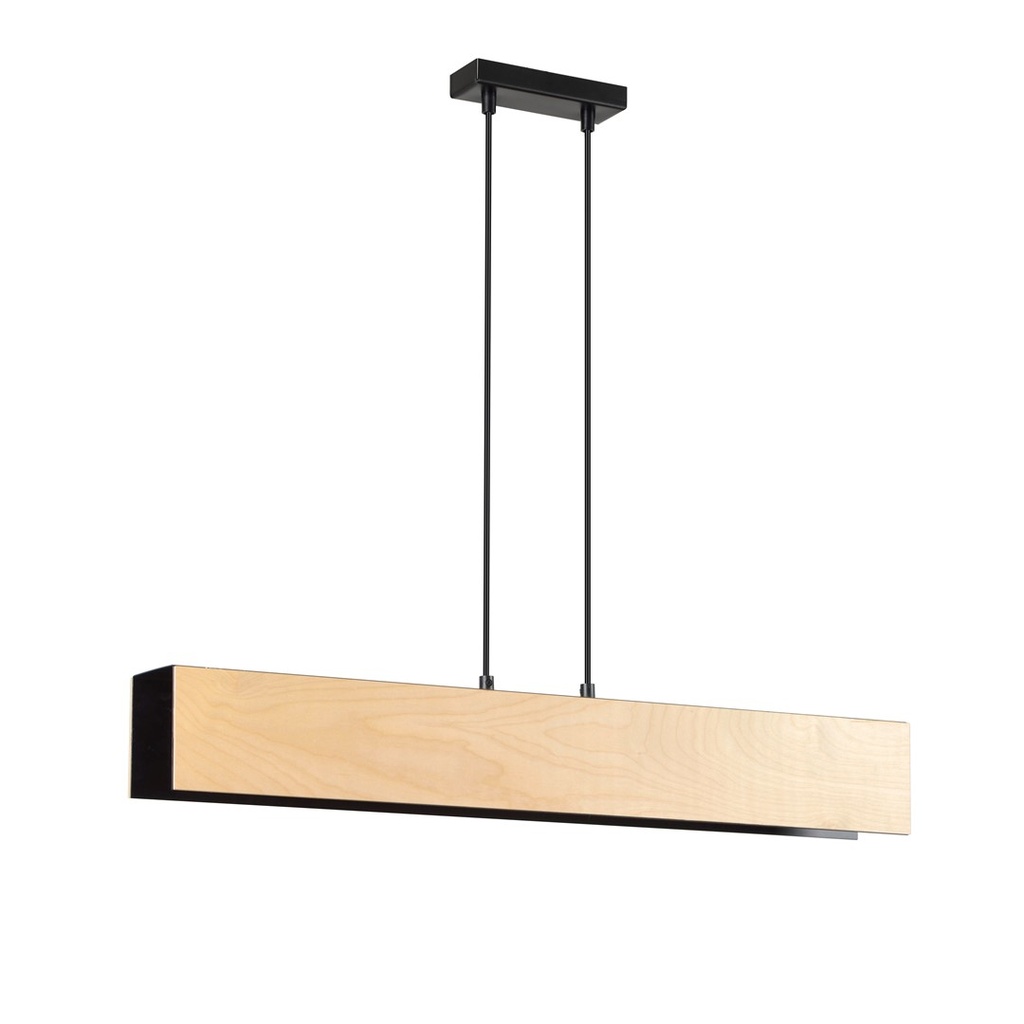 Carlo 3 Black pendant lamp
