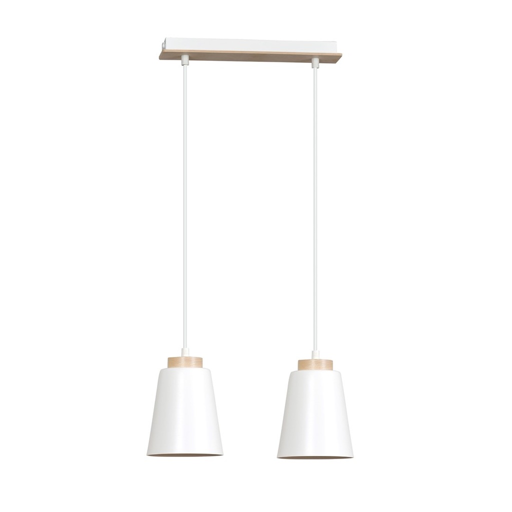 Lampada a sospensione Bolero 2 White