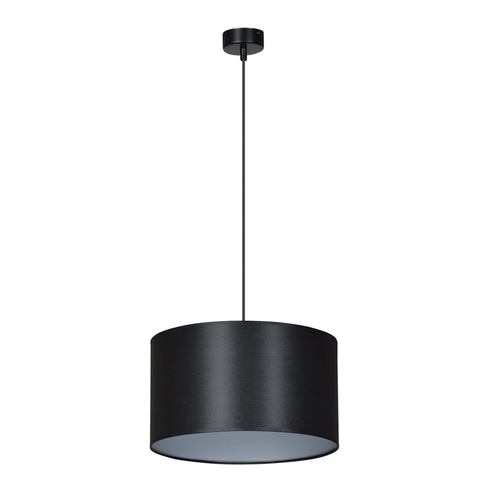 Roto 1 Bl Black/Silver pendant lamp