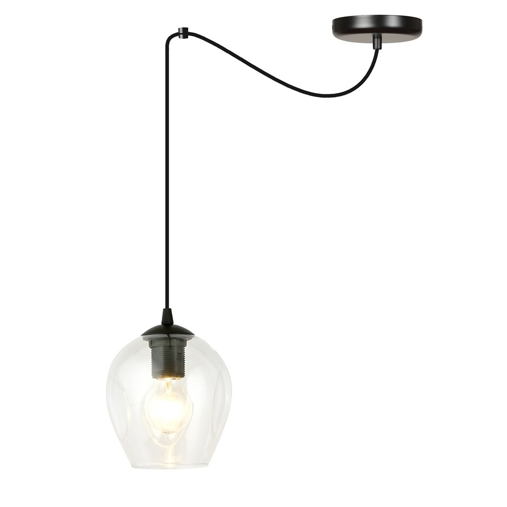 Level 1 Bl Transparent pendant lamp