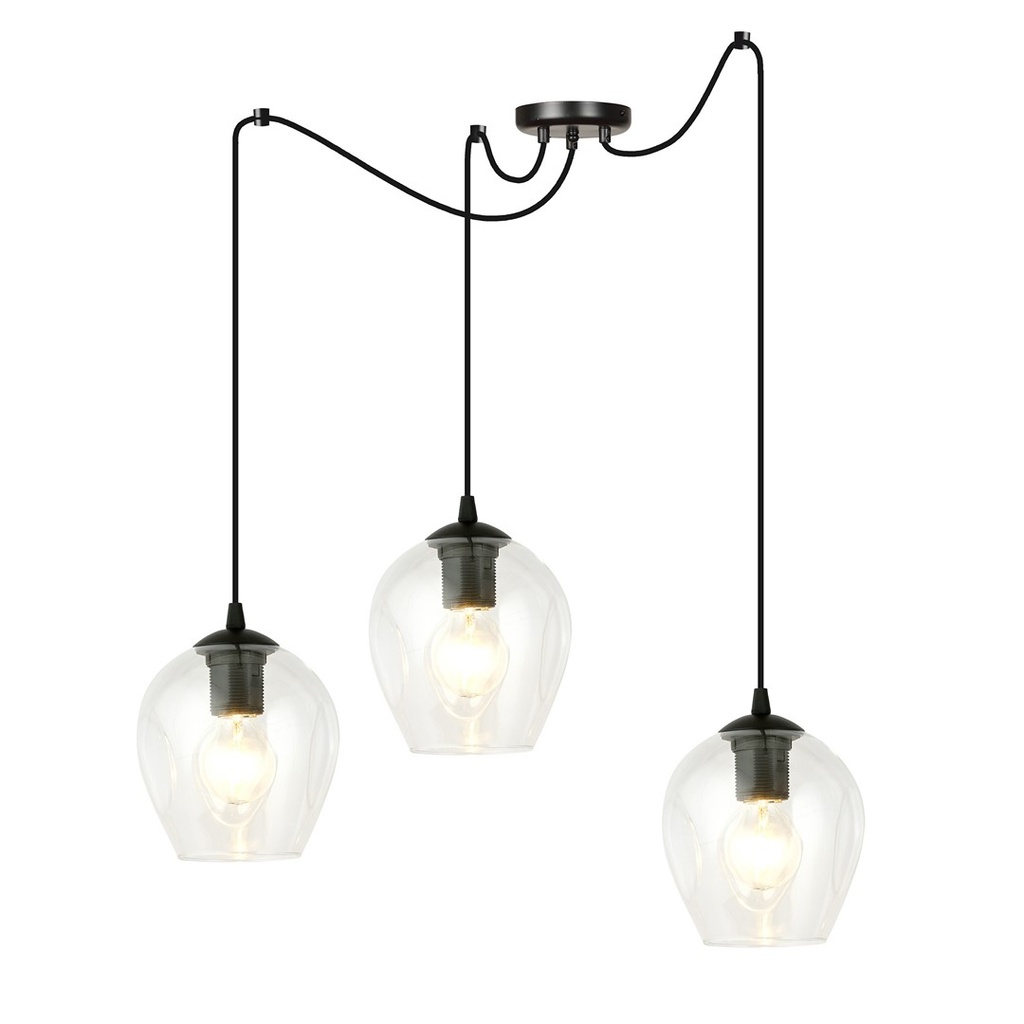Level 3 Bl Transparent pendant lamp
