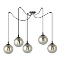 Gigi 5 Bl Grafit pendant lamp