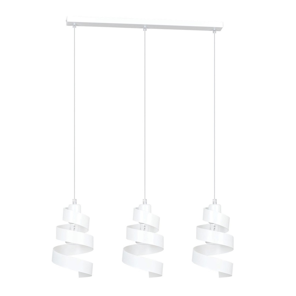 Lampada a sospensione Saga 3 White