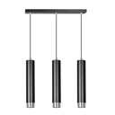 Kibo 3 Bl/Chrome pendant lamp