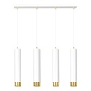 Lampada a sospensione Kibo 4 Wh/Gold