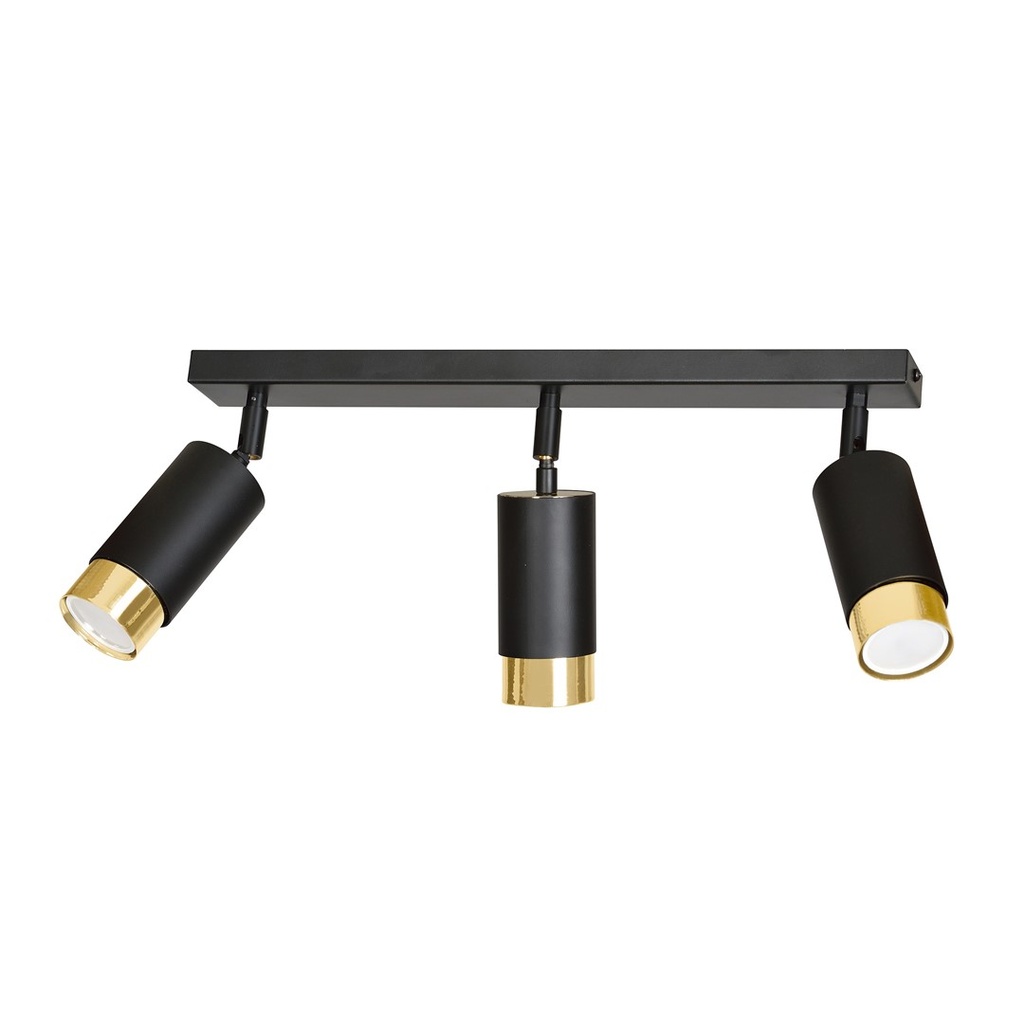 Hiro 3 Bl/Gold ceiling lamp