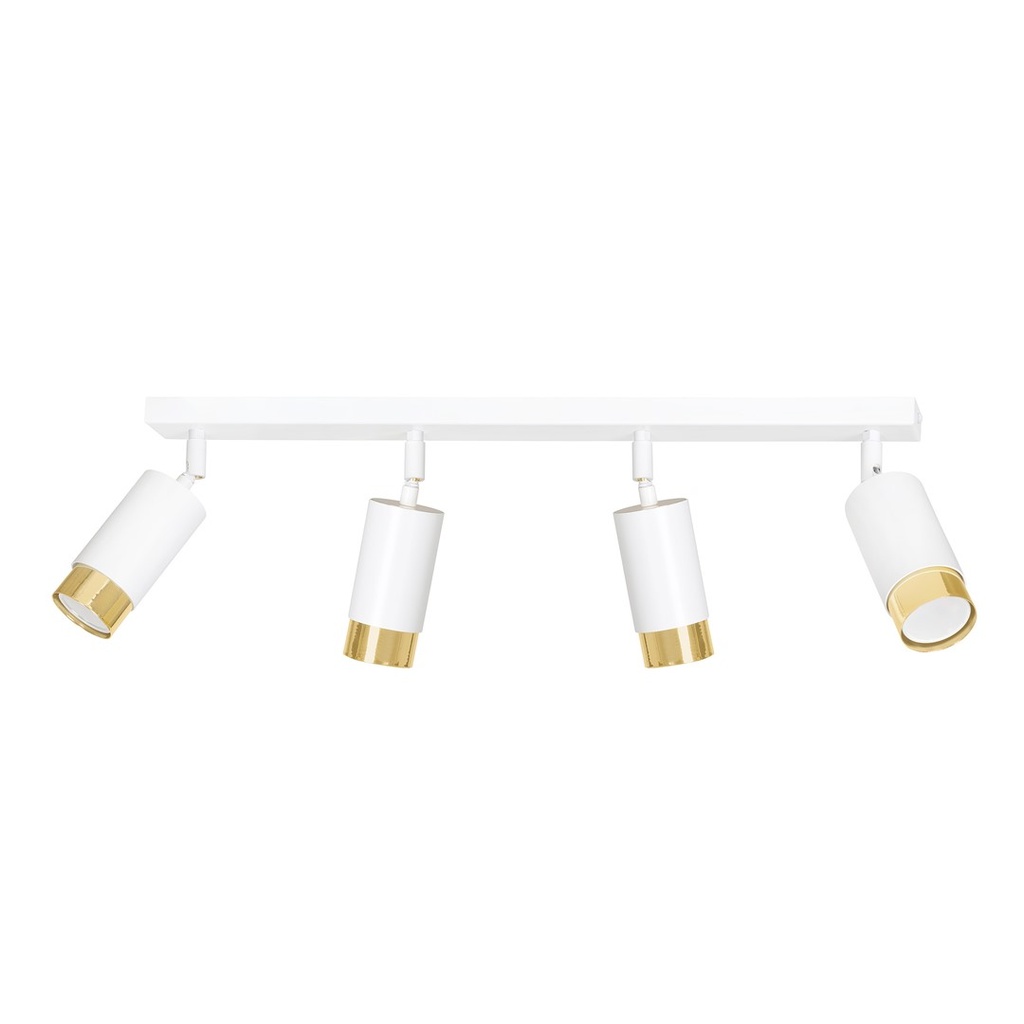 Hiro 4 Wh/Gold ceiling lamp