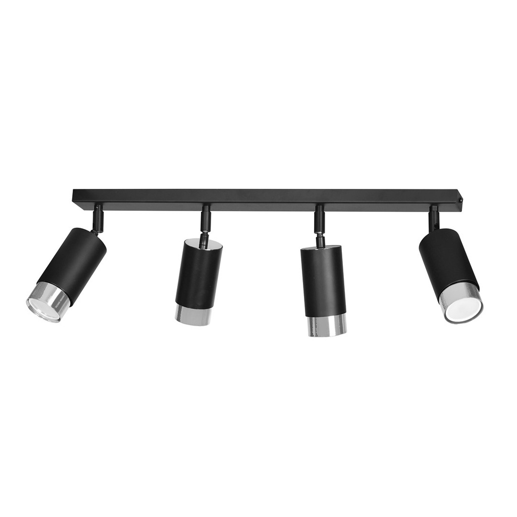 Lampada da soffitto Hiro 4 Bl/Chrome