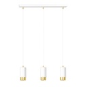 Lampada a sospensione Fumiko 3 Wh/Gold