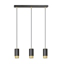 Lampada a sospensione Fumiko 3 Bl/Gold