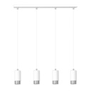 Fumiko pendant lamp 4 Wh/Chrome