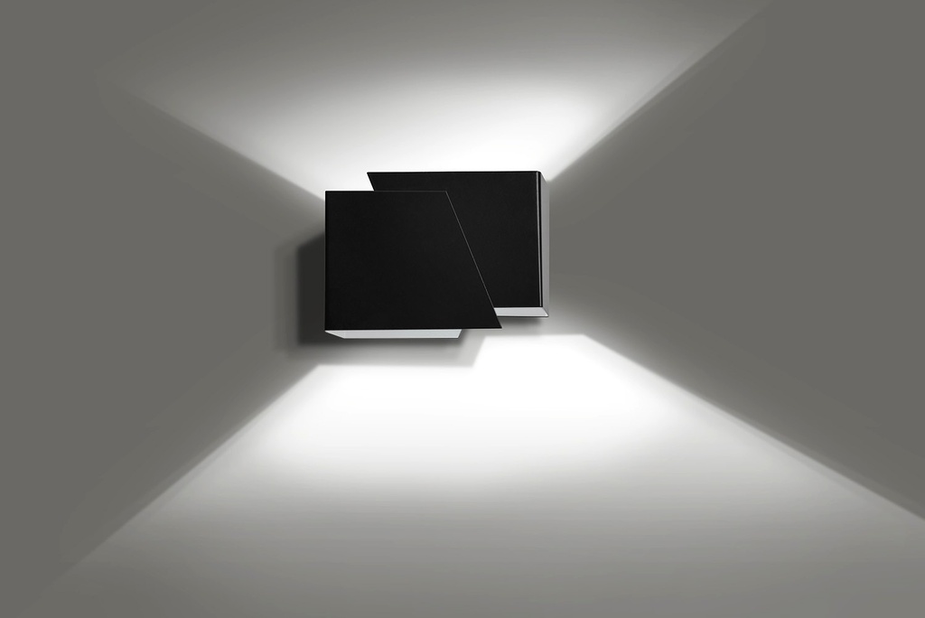 Frost Black wall lamp