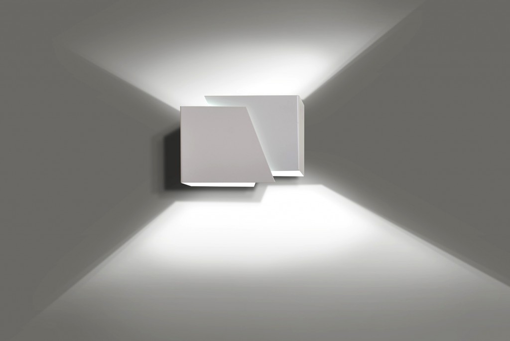 Lampada da parete Frost White
