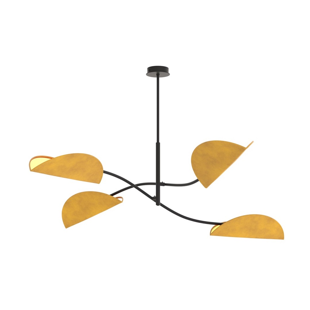 [1460/4] LOTUS 4 BL VERDE Ceiling Lamp