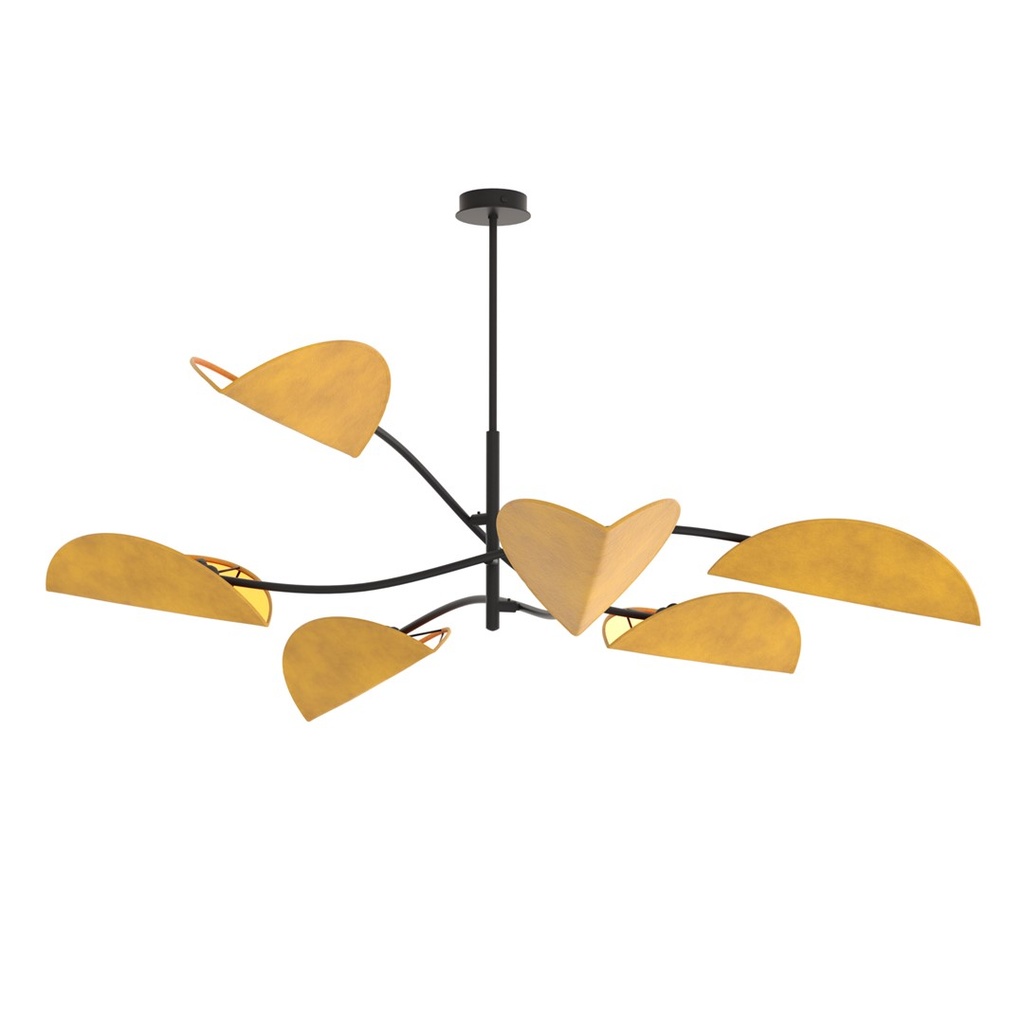 LOTUS 6 BL SENAPE Lampada da Soffitto 