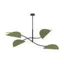 LOTUS 4 BL VERDE Lampada da Soffitto