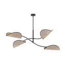 LOTUS 4 BL NATURALE Lampada da Soffitto 