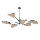 LOTUS 6 BL NATURALE Lampada da Soffitto 