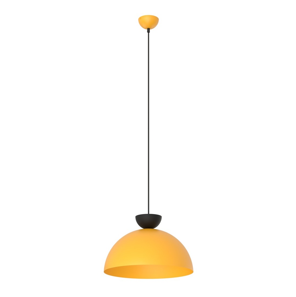 LUNARO 1L BL ARANCIO Lampada a sospensione 