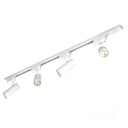 set binario a 1 circuito NEXTRACK GO 4xGU10 1m bianco Kobi