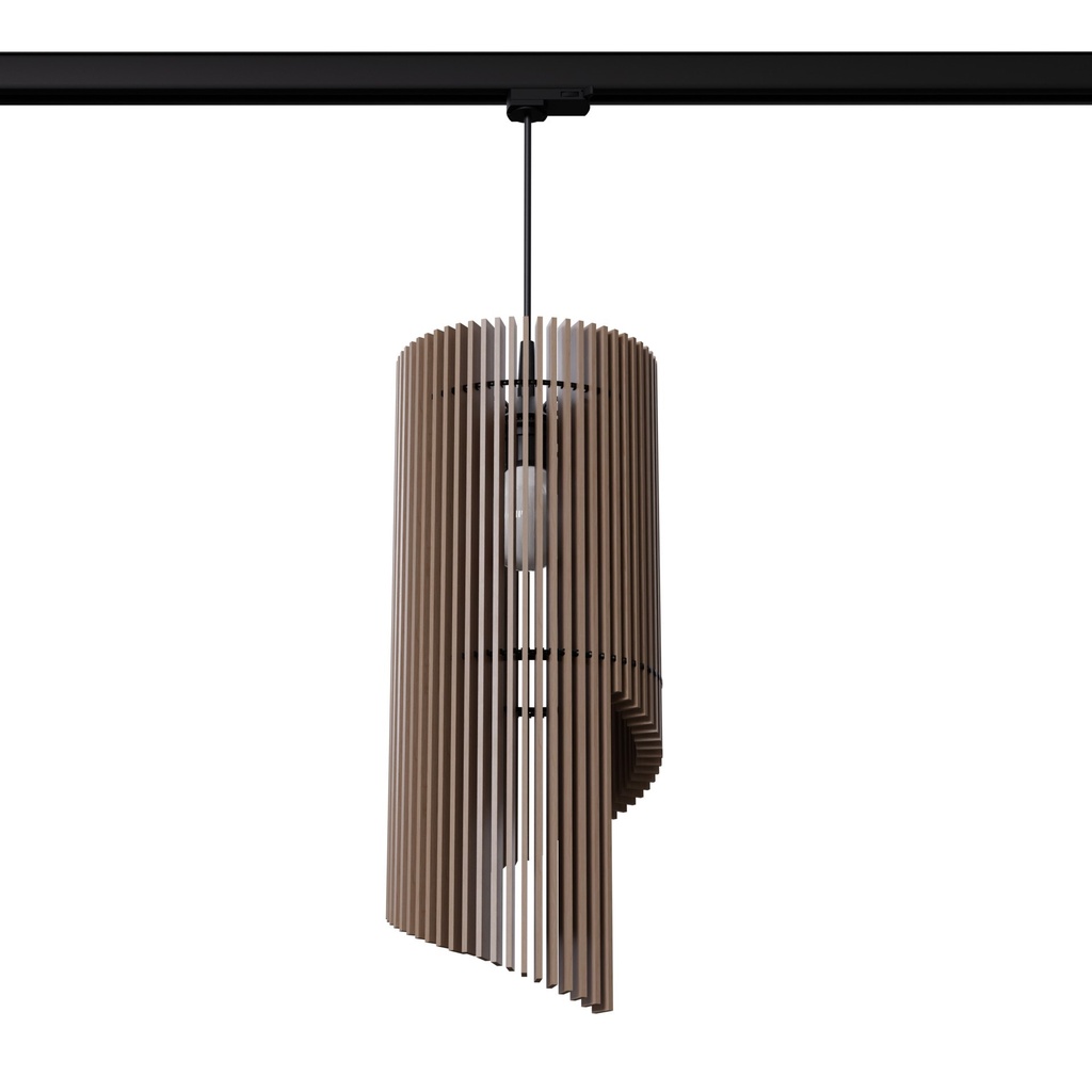 Lampada a sospensione ALEXIA legno E27 4000K 7,5W 690lm #B